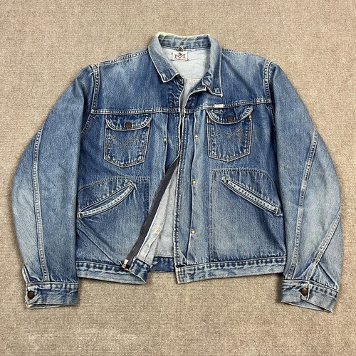 Wrangler Denim Jacket 1950s Genuine Jean Work Jacket,… - Gem 