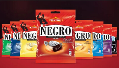 ''NEGRO'' Original ungarische Hustenbonbons - verschiedene Grossen / Sorten
