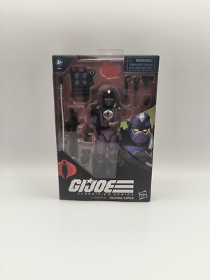 G.I. Joe Classified Series 117 Cobra Techno Viper 6 in. Action Figure New Sealed