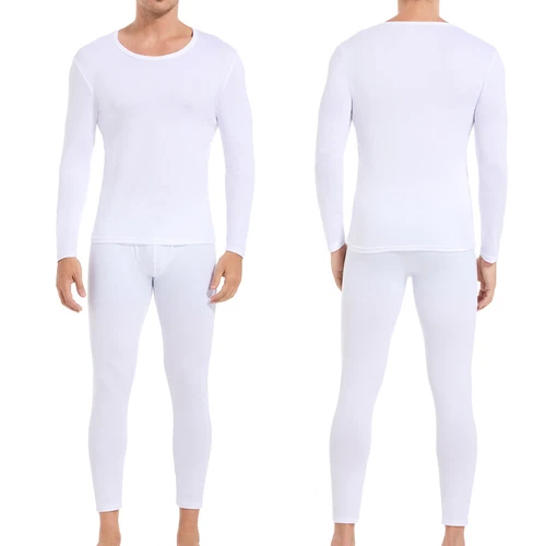 Herren Thermo Long Johns Warme Unterwäsche Top + Hose 2-teiliges Set Basisschicht - Bild 18 von 32