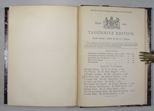 TH. MACAULAY: ENSAYOS BIOGRÁFICOS, Tauchnitz 1857, colección de autores británicos - Imagen 9 de 9