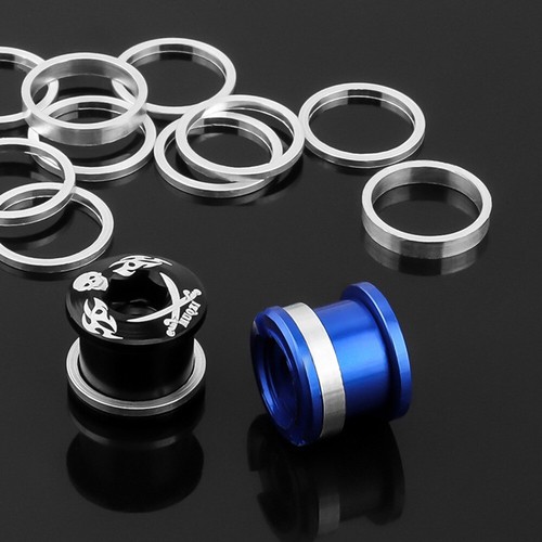 Bike Chainring Bolt Spacers Washer Spacer for Crankset Screws Heavy