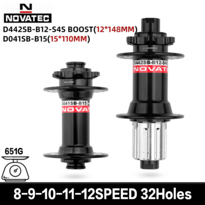 Novatec MTB Bike Hub D041SB-15 D442SB-X12 8/9/10/11/12 Speed 32