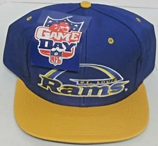 NFL St. Louis Rams Multi-Color Vintage Structured Adj Snap Back Hat By Logo 7