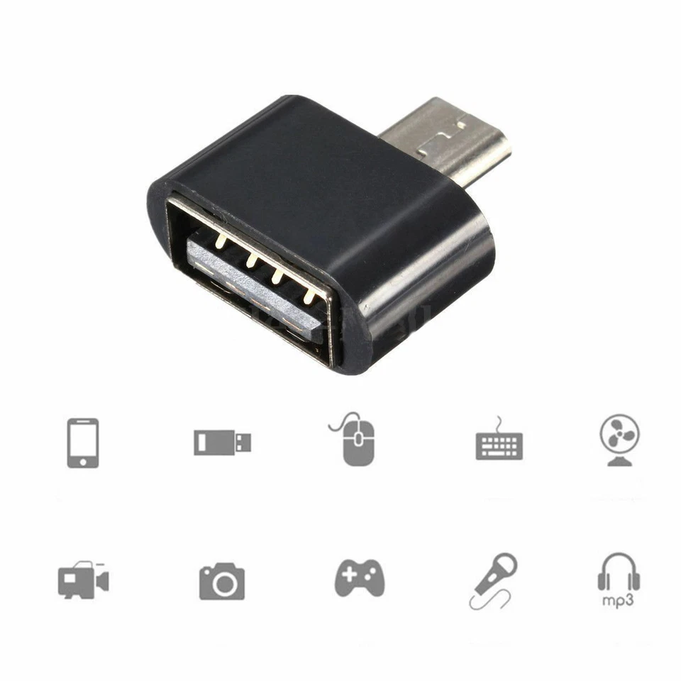 Adattatore Convertitore DA - USB-A Femmina A USB Micro Maschio - OTG Samsung - Immagine 2 di 2