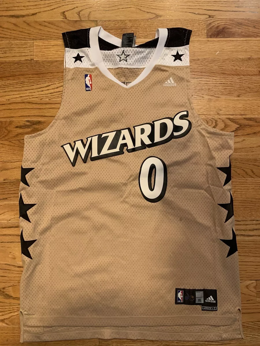 Wizards Gilbert Arenas Rare Gold Jersey on Mercari