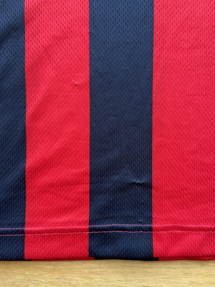 Lotto ミラン　デッドストック　上下 MILAN 1996 1997 HOME SHIRT JERSEY LONG SLEEVE LOTTO sz XL