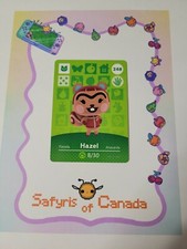 Hazel #248 Animal Crossing Amiibo Card Aut...