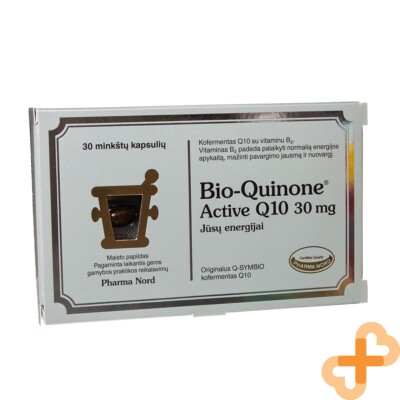 PHARMA NORD Bio-Quinone Active Q10 30mg Kapseln 30 Müdigkeit