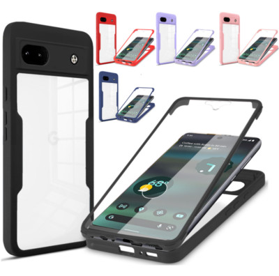 360° Hülle für Google Pixel 6A Rundum vollschutz mit Integriertem Displayschutz
