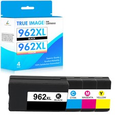 4Pk 962XL Ink Cartridges for HP 962 OfficeJet 9010 9015 9016 9018 9020 9025 9019