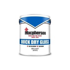 Macpherson Trade - Quick Dry Gloss - White - 2.5L
