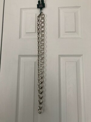 NWT Target belt silver metal Wild Fable size L UK