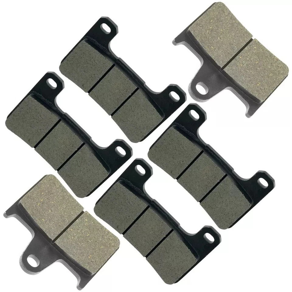 Pastillas de freno delanteras y traseras para Suzuki GSXR600 GSX-R600 2004 2005 Foto 3 de 4