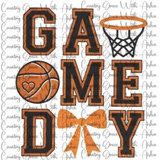 Sublimation Print Basketball Game Day Ready to Press Paper Ink Heat Transfer