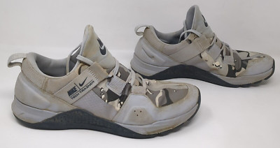 Nike Tech Trainer Mens Size 7.5 Gray Running Athletic Shoes Sneakers CW7342-001