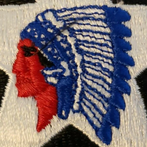 2nd Infantry Division U.S. Army Insignia 4" Shoulder Patch