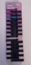 Conair 130 Piece Bobby Pins Black with Few Colored
