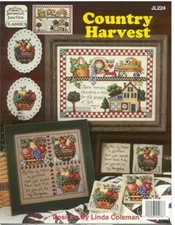 oop cross stitch Jeremiah Junction Chart Country Harvest JL224