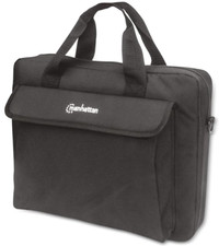 Manhattan London Laptop Bag 14.1", Top Loader, Accessories Pocket, Shoulder S...