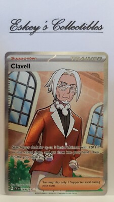 clavell pokemon card value Clavell 249/193 - Paldea Evolved Full Art Ultra Rare Pokémon Card - NM/M