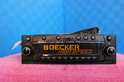 Becker Traffic Pro High Speed BE7820 Classic Radio/CD/Navi/Aux with Accessories