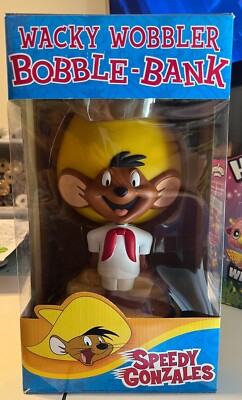 コミック・アニメ Wacky Wobbler Speedy Gonzales SPEEDY GONZALES Wacky Wobbler Bobble Bank by FUNKO (New) Apprx. 14