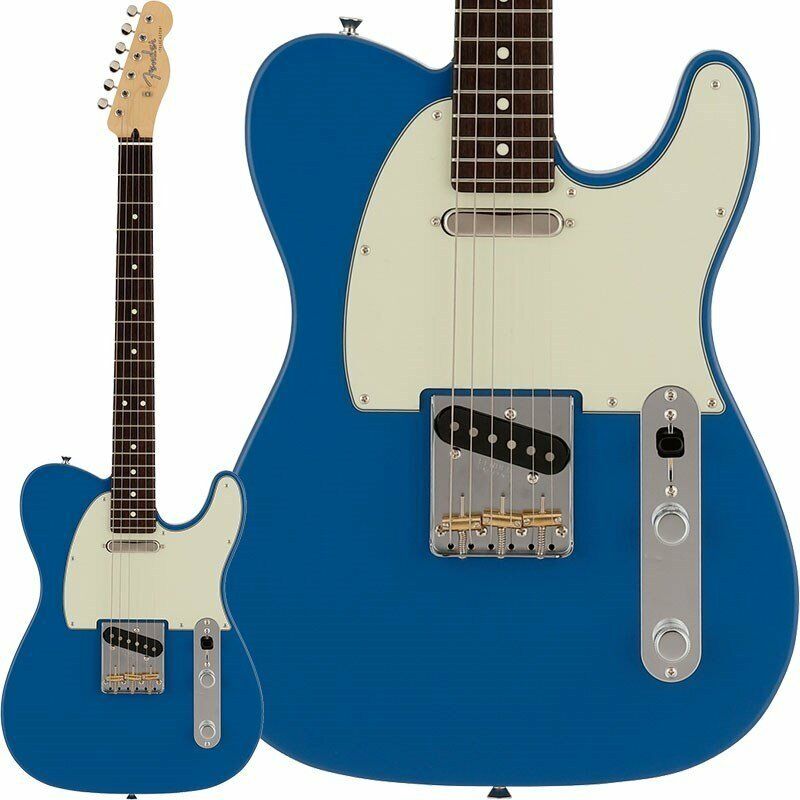 Fender Made in Japan Hybrid II Telecaster Rosewood Forest Blue Electric  Guitar