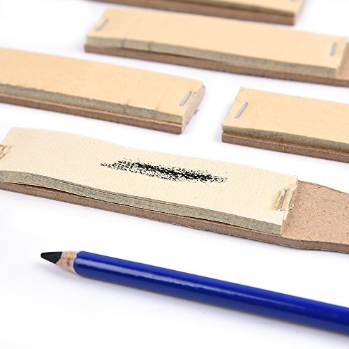 Sandpaper Sharpener 5 Pieces Sketch Sandpaper Pencil Sharpener Lead