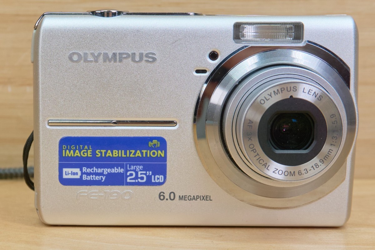 OLYMPUS FE-190 シルバー 動作確認済 コンデジ OLYMPUS FE-190 シルバー 動作確認済 コンデジ - メルカリ