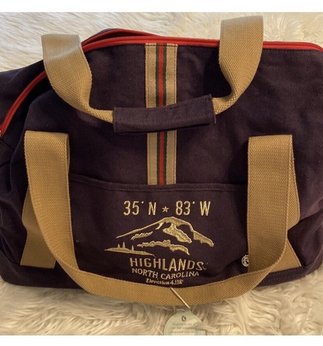 Navy Highlands Duffle SPARTINA449 DAUFUSKIE ISLAND SOUTHCAROLINA BRAND NEW - Picture 14 of 14