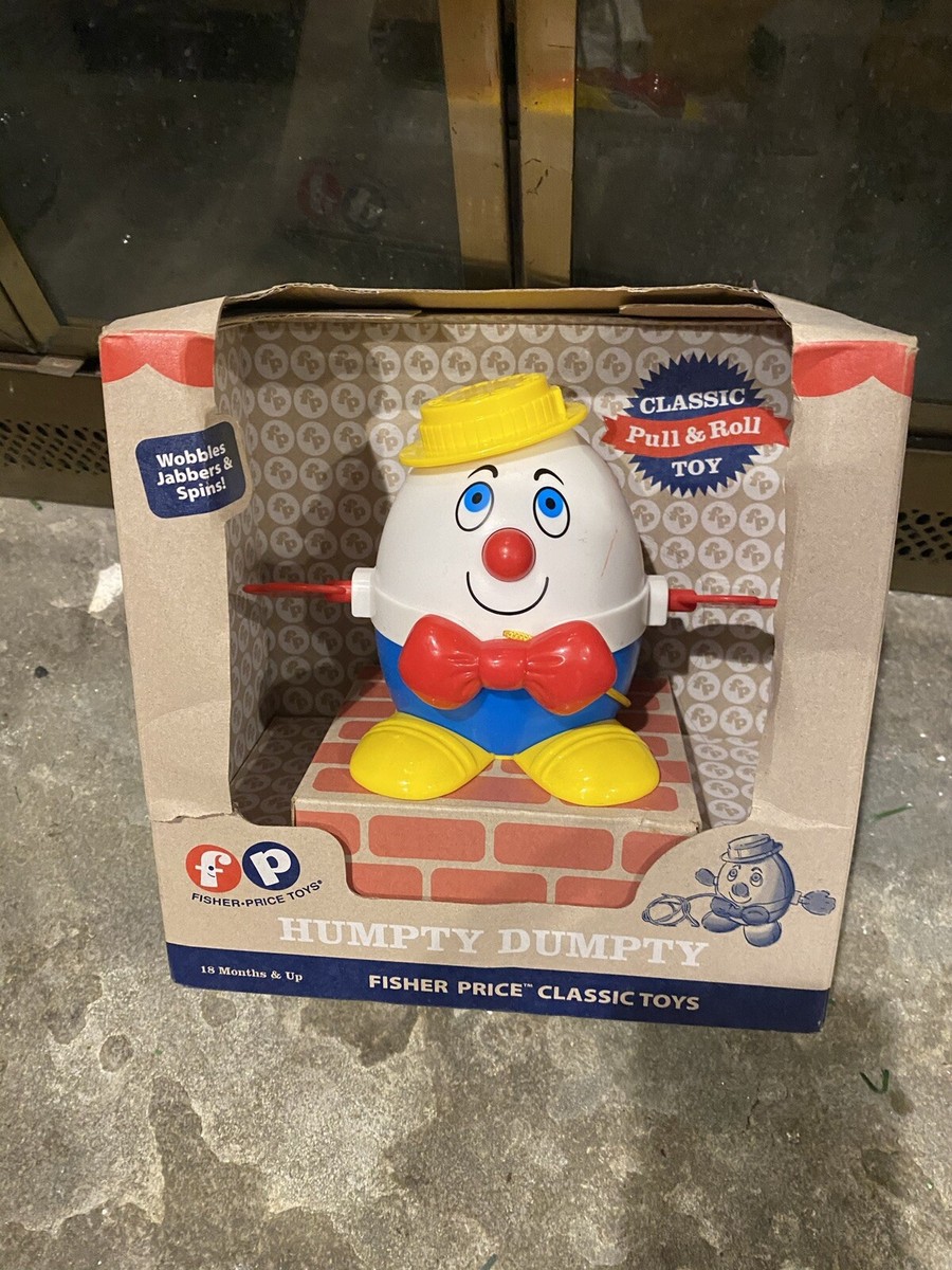 Fisher Price Classic Toys Humpty Dumpty Pull & Roll!! | eBay