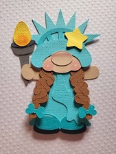 Liberty Gnome 2. Scrapbook, Card Making Paper Piecing