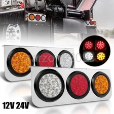 Universal LED Truck Trailer Combination Brake Reverse Lamp Indicator Tail Light
