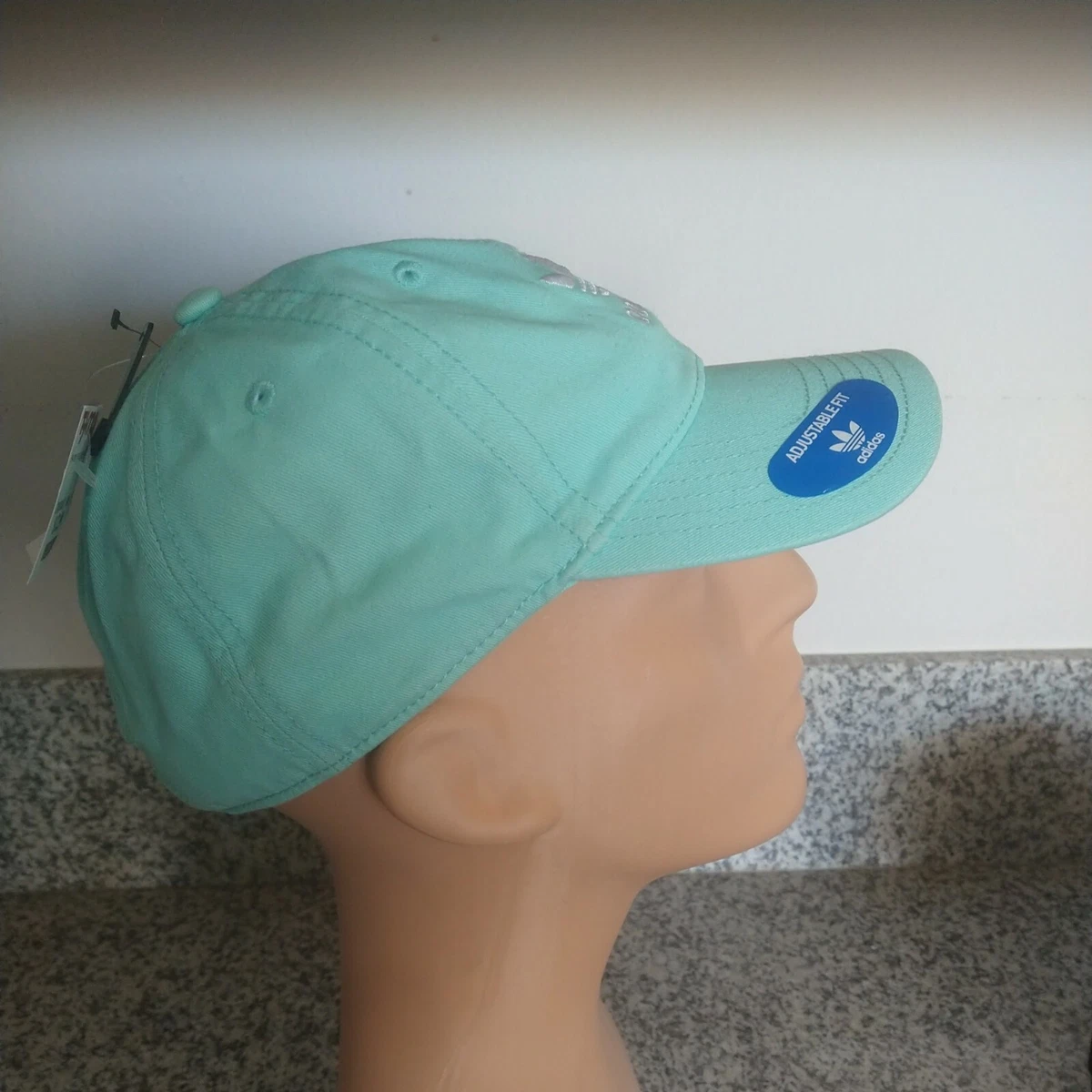 Adidas Men s Originals Relaxed StrapBack Cap Hat Clear Mint Green