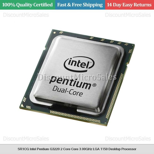 Intel Pentium G32 3 0ghz 3mb 5gt S Lga 1150 Cpu Processor Sr1cg