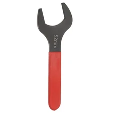 Single Open End Wrench 52mm Metric U-Shaped Spanner with Red Shank
