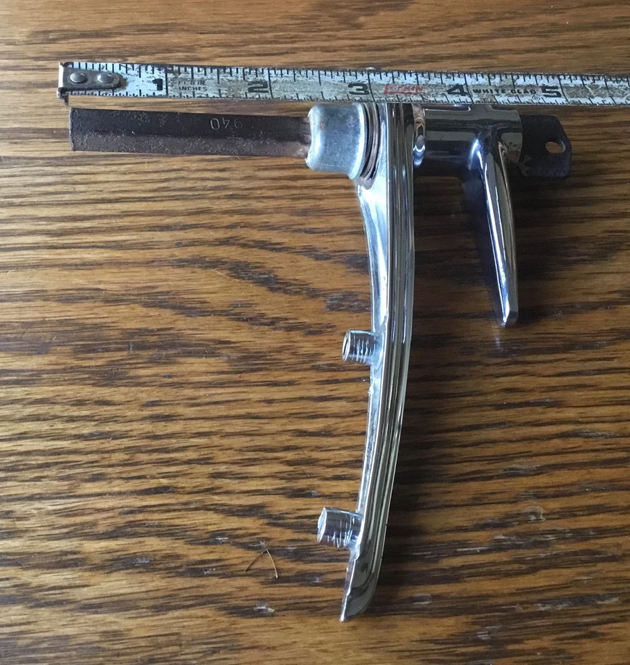 1954~1967 Austin Healey 100 100-6 3000 manija de maletero con llave cerradura exterior de colección- Foto 4 de 4