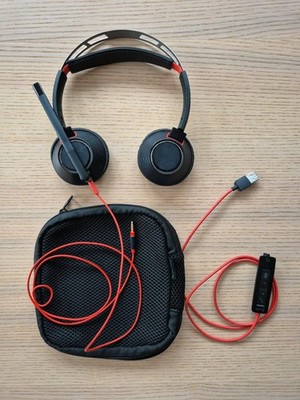 Plantronics Poly C5220 Headset Kabelgebunden mit Tasche