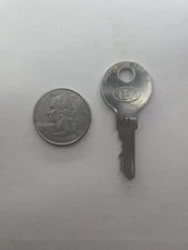 Independent Lock Co Key 102AM ILCO Logo Key Fitchburg Mass USA