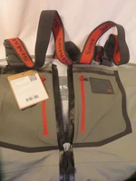 Simms Freestone Z Fishing Waders, Waterproof Chest, Stockingfoot,Brand New!#7012