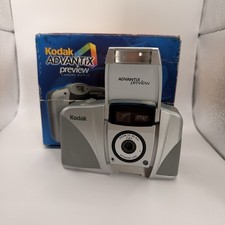 Vintage Kodak Advantix Preview APS Point Shoot Film Camera With Original Box