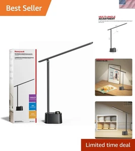 Mise à jour LED Lampe de bureau - H01 Pro Lampe de bureau pliable Sunturalux avec USB A+C ...