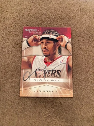 Allen Iverson 2004-05 Skybox Autographics #52