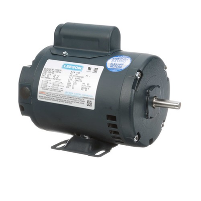 #ad Leeson 100338.00 Electric Motor 1 2 HP 1725 Rpm 1PH 115 208 230 48 FR C4C17DB12H $157.00