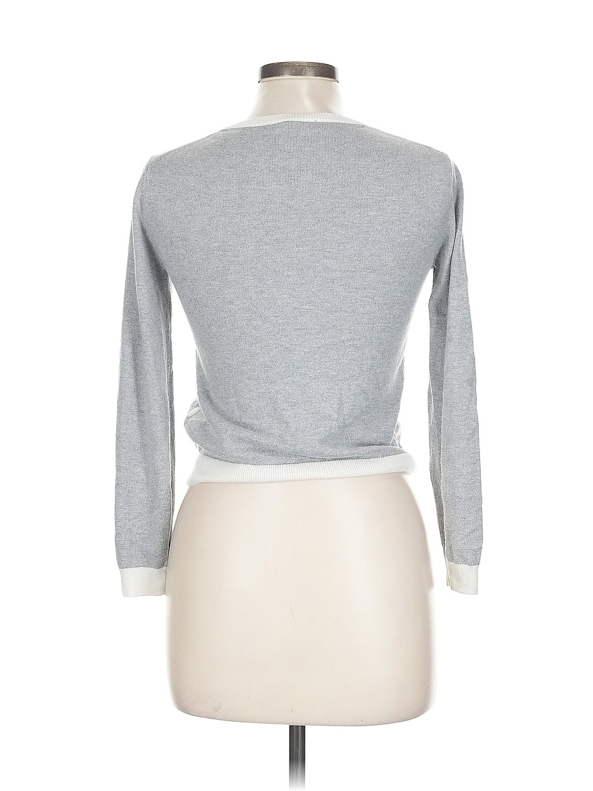 Uniqlo Women Gray Cardigan 11 thumbnail 2