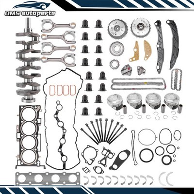 G4KJ 2.4L Engine Overhaul Kit &Crankshaft / Con Rods Timing Kit For HYUNDAI KIA