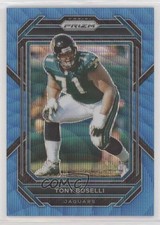 2022 Panini Prizm Blue Wave Prizm /199 Tony Boselli #137 2l4