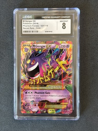 M Gengar-EX graded CGC 8 for sale on eBay