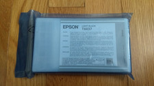 2022 GENUINE EPSON T6037 LIGHT BLACK INK STYLUS PRO 7800 7880 9800 9880 SEALED